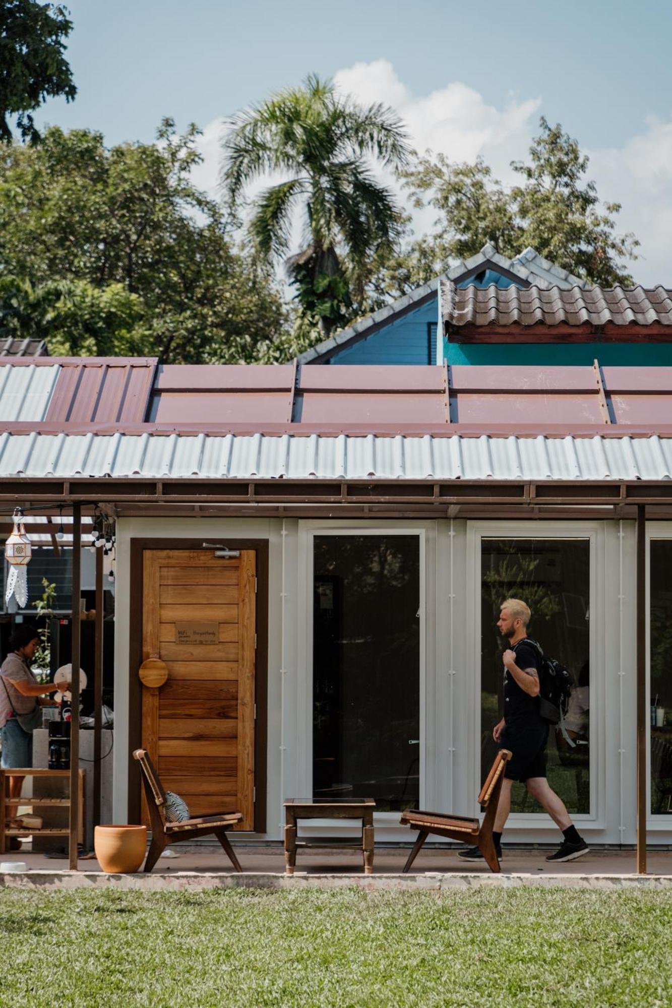 The Yard Hostel Chiang Mai Ngoại thất bức ảnh